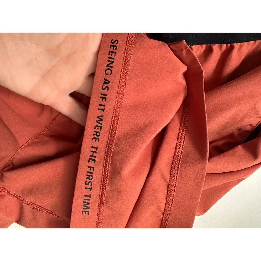 Rhone Men's Mako Tech Shorts Rust Baked Clay Athletic Gym Short Size M - Picture 5 of 7